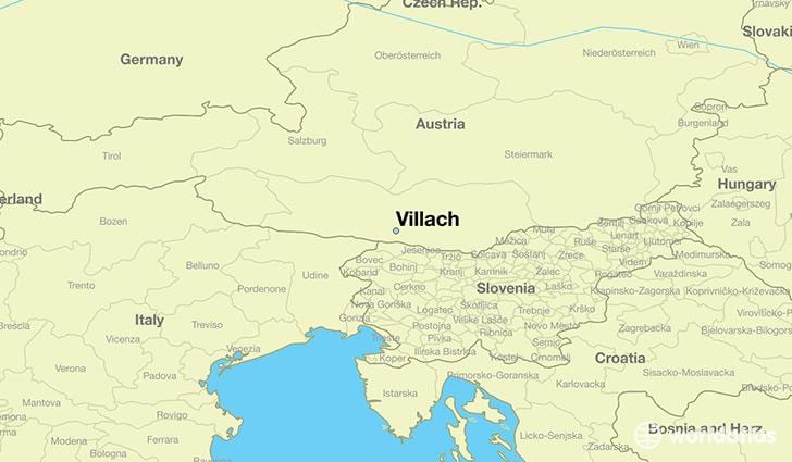 карта филлах, Аўстрыя