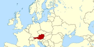 Паказаць на карце Аўстрыі