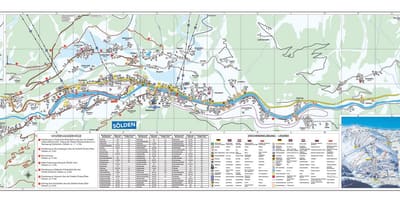 Карта зельдена Аўстрыя