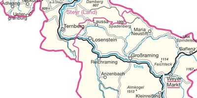 Карта штайр, Аўстрыя 